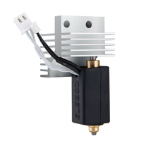ELEGOO Kit Hotend Ekstruder Baru Terakit untuk Printer 3D Centauri Carbon, Nozzle Kuningan-Baja Keras 0.2/0.4/0.6/0.8mm