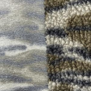 <span class=keywords><strong>Tissu</strong></span> polaire berbère 100% polyester 350 g/m² avec TPU collé, chaud, coupe-vent, écologique pour vêtements de sport d'extérieur - Product Image 4