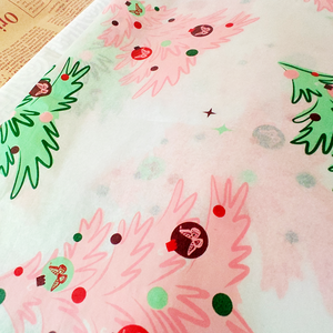 Direct Manufacturer's 17g Translucent Art Paper Coated Kraft Virgin Recyclable Wood Pulp Biodegradable Moisture Paper Packaging - Product Image 5