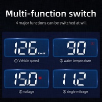 Affichage Tête Haute (HUD) M3 2023 le plus vendu et populaire – Projecteur Automobile Compteur de Vitesse OBD2 HUD M3 pour Voitures Universelles