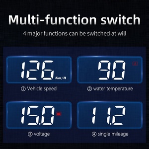 Affichage Tête Haute (HUD) M3 2023 le plus vendu et populaire – Projecteur Automobile Compteur de Vitesse OBD2 HUD M3 pour Voitures Universelles - Product Image 5