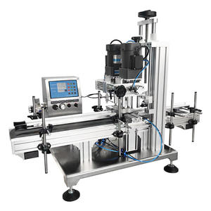 Máquina Tapadora Semiautomática Resistente, Diámetro Máximo de Botella 20 mm, Motor Eléctrico, Uso Químico, Enchufe Europeo 220V - Product Image 2