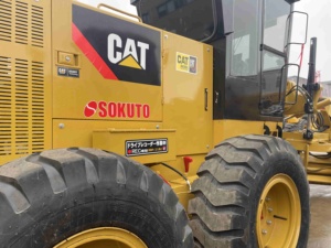รถเกรดเดอร์มือสอง Caterpillar 140K พร้อมเครื่องยนต์ 12 ตัน น้ำหนักใช้งาน 130 กิโลวัตต์ สภาพดี ขาย - Product Image 3
