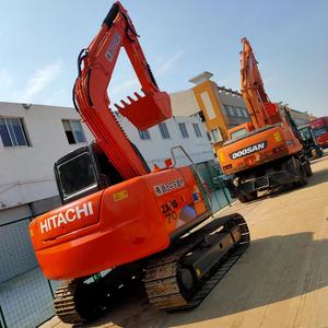 Miniexcavadora con Certificado EPA y CE, con Cuchilla Topadora, Excavadora Hidráulica Usada Hitachi ZX70 de 7 Toneladas - Product Image 4