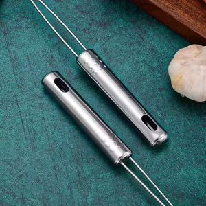 Stainless Steel Large Kitchenware Set Flat Bottom Colander Frying Strainer Flat Bottom Oil Soup Leak-Proof Metal <b>Utensils</b> - Product Image 5