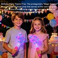 Baguettes LED Licorne Magiques pour Fêtes d'Anniversaire Thème Princesse et Accessoires pour Soirées Contes de Fées pour Enfants – Lots de Cadeaux en Gros