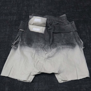 Designer Custom Cotton Sweat <b>3</b>/<b>4</b> <b>Shorts</b> Mens Baggy Acid Wash Streetwear Summer Jogging <b>Shorts</b> - Product Image 1