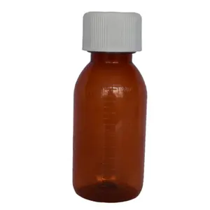 宠物糖浆琥珀色瓶盖100毫升液体: