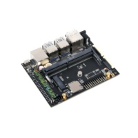 Kit de développement Jetson Nano 4 Go, carte AI Edge avec GPU Maxwell 128 cœurs, 16 Go eMMC, carte TF 64 Go, caméra CSI, kit de développement pour la robotique et l'IoT