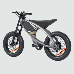 Vélo électrique tout-terrain pour adultes, 36V, longue autonomie, fourches de descente, suspension, pneus larges, vélo de montagne électrique - Product Image 5