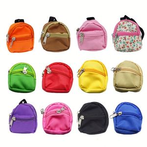 Wholesale High Quality Cheap Price Colorful Mini <b>Backpack</b> Shaped Coin <b>Purse</b> Bag for Women Zero Wallet Keychain - Product Image 2