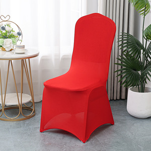 Housse de chaise blanche universelle <span class=keywords><strong>pas</strong></span> chère pour la décoration de la maison, les restaurants, les mariages, les banquets, les hôtels et les fêtes - Product Image 6
