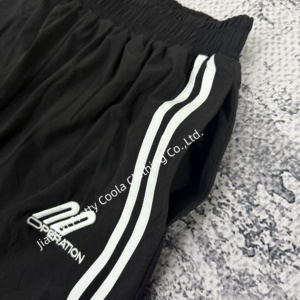 MP229 personalizado <span class=keywords><strong>de</strong></span> cintura alta 100% poliéster pantalones <span class=keywords><strong>de</strong></span> chándal bordados <span class=keywords><strong>de</strong></span> gran tamaño pierna abierta Jogger transpirable mujeres pantalones <span class=keywords><strong>de</strong></span> chándal - Product Image 4