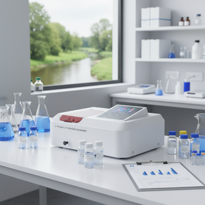 Spectrophotomètre UV-Visible de laboratoire à bande passante spectrale de 90-1100 nm, résolution de longueur d'onde de 2 nm - Product Image 4