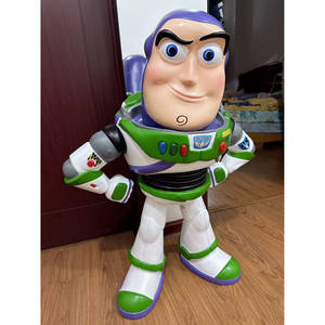 Personalizzato di qualità di altezza del prezzo di fabbrica del fumetto scultura a grandezza naturale della storia dello <span class=keywords><strong>sceriffo</strong></span> statua legnosa per la decorazione domestica - Product Image 2