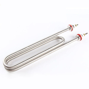 Calentador eléctrico tubular recto flexible de alta temperatura 8mm 500W 220V elemento calefactor de horno de recubrimiento en polvo - Product Image 6