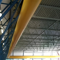 Conduit d'air en tissu série T, rond standard, pour ventilation CVC, 100 % tissu, montage au plafond pour entrepôt et usine