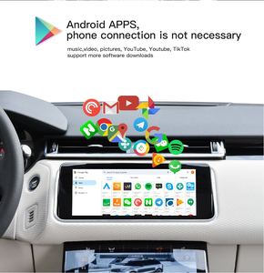 Caja decodificadora de Android para Land Rover Range Rover Velar 2019-2020 Interfaz inalámbrica táctil CarPlay Android Auto Pantalla Completa GPS - Product Image 3