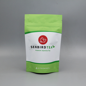 Nhôm lá mỏng bao bì nhựa bao bì Ziplock đứng lên túi Detox trà bao bì mờ tùy chỉnh <span class=keywords><strong>doypack</strong></span> với dây kéo - Product Image 1