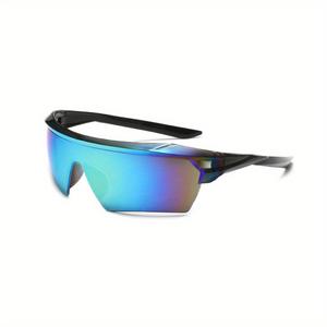 Lunettes de soleil de sport pour hommes et femmes Lunettes de cyclisme en plein air Bleu Rouge <span class=keywords><strong>Pare</strong></span>-<span class=keywords><strong>brise</strong></span> de vélo transfrontalier européen et américain - Product Image 3