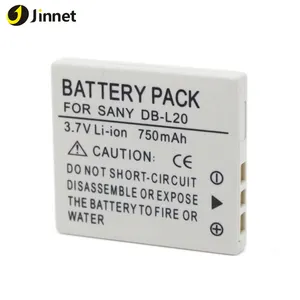 Batterie D'appareil Photo numérique pour Sanyo Xacti DMX-CG6 DSC-C4 DB-L20 DBL20 DB-L20A