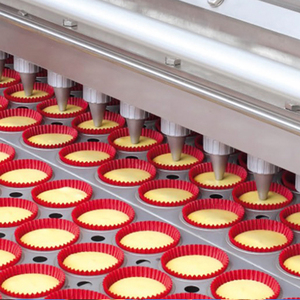 Machine de remplissage de petits gâteaux à la confiture ligne de production de gâteaux au lait four tunnel à gâteaux à rouleaux suisses - Product Image 1