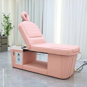 Cama de Lavado de Cabello Estilo Tailandés Rosa para Salón de Belleza, Cama de Masaje para <span class=keywords><strong>Spa</strong></span> Capilar, Cama Eléctrica para Pedicura y Champú - Product Image 6