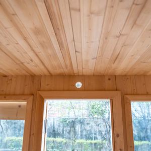 Salle de sauna en bois massif de luxe, idéale pour un usage privé et commercial, sauna sec - Product Image 6