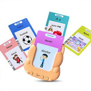Máquina de aprendizaje temprano para niños con tarjetas, juguete educativo de audio para el desarrollo, máquina de tarjetas con poemas de Tang y letras de <span class=keywords><strong>canciones</strong></span> - Product Image 1