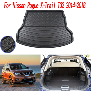 <span class=keywords><strong>Nissan</strong></span> Rogue <span class=keywords><strong>X</strong></span>-Trail T32 2014-2018กันลื่นกันน้ำพับได้วัสดุ EVA ถาดกระเป๋าด้านหลังและพื้นรถซับท้ายรถ - Product Image 2