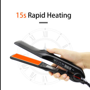 CB-9210 Fer plat professionnel en titane <span class=keywords><strong>Plancha</strong></span> de cabello professionnel Lisseur à cheveux de salon personnalisé - Product Image 3