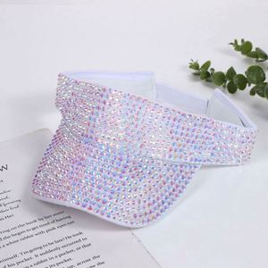 <b>Summer</b> Fashion and Trendy Brand Versatile Outdoor Open-top <b>Hats</b> with Rhinestones and No Top <b>Hats</b> Wholesale - Product Image 4