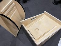 Planche inclinée réglable et civière de mollet Design élégant pour l'exercice d'étirement du mollet pour hôtels et appartements