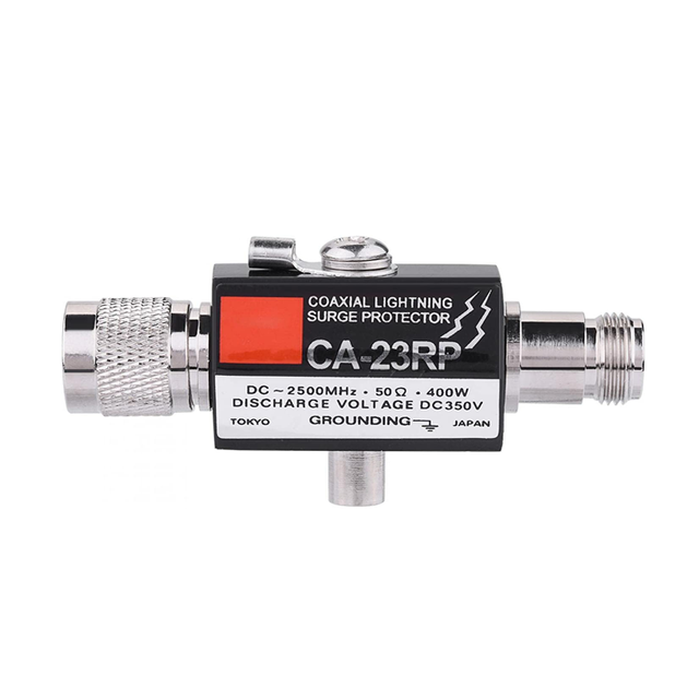 Surge Arrester Protector N Female to Female lightning RF Coaxial Cable Arrester CA-23RP