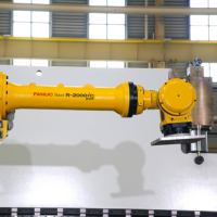 Presse plieuse hydraulique CNC avec contrôleur DA69T, machine de pliage de tôles robotisée