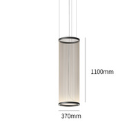 Lustre contemporain de designer espagnol pour villa, escalier ouvert, salon, salle à manger, salon de thé, hôtel, maison d'hôtes, lampe suspendue minimaliste