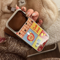 Coque de téléphone en forme de chat porte-bonheur du Nouvel An pour iPhone 17 Pro Max et iPhone 16, avec design en or 14 carats et protection anti-chute 13 couches
