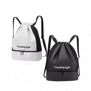 Unisex Customized Gym Backpack Fashion Sports Backpack for Swimming Fitness Training <b>String</b> <b>Bags</b> With Shoe Compartment - Product Image 3