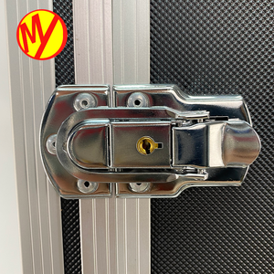 Hộp Trưng Bày Thiết Bị Bằng Nhôm Chuyên Nghiệp Hộp Đựng Khối Lượng Lớn Có Bánh Xe Màu Đen ODM OEM Tùy Chỉnh - Product Image 6