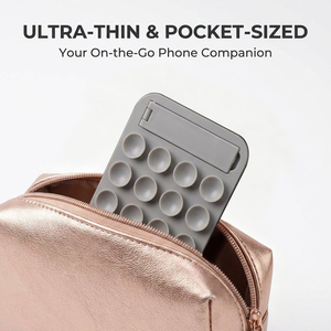 10 Vivid Colors Silicone Suction Phone Holder Hands Free Magnetic Cup Phone Stand <b>Foldable</b> Kickstand <b>Wall</b> Mount Universal Fit - Product Image 6