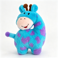 Juguetes de Peluche de Burro de 8 Pulgadas Baratos al por Mayor, Juguetes de Anime y Dibujos Animados para Niños, Todas las Series, Juguetes para Máquinas de Garra para Niños al por Mayor