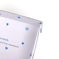 Boîte en carton ondulé écologique en gros pour l'emballage de kits de blanchiment dentaire