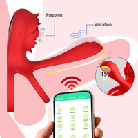 Great Force APP Fernbedienung Vibrator Sextoy Silikon Penisring für Paare Erwachsenen-Sexspielzeug für Männer Verzögerte Ejakulation