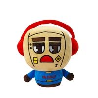 UYEAH Usine OEM/ODM, Vente en Gros Personnalisée de Jouets Mascottes Douces de Dessins Animés, Conception Personnalisée avec Écouteurs, Peluches en Coton Rembourrées, Cadeaux