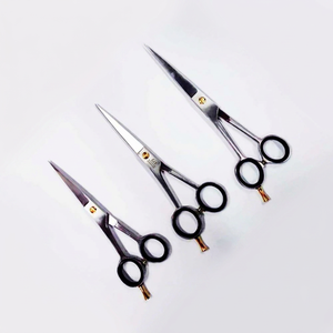 Ciseaux de coiffure professionnels ASAP ABP-1080, acier inoxydable 4Cr13, lame tranchante, manche moyen, pour droitiers, pour salon de coiffure - Product Image 1