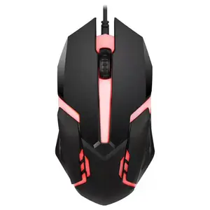 Best Cheap Computer Wired USB Gaming Mouse RGB backlit ABS material ergonomic optical 3D gaming mouse for gamer desktop pc