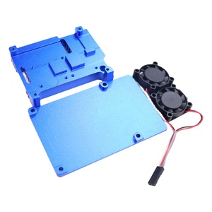 เคสอะลูมิเนียมสีตามสั่ง SEYOSE สำหรับ Raspberry Pi 4 Model B พร้อมพัดลมระบายความร้อน ได้รับการรับรองมาตรฐาน ROHS กล่องป้องกัน Pi4 - Product Image 3