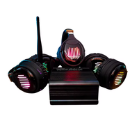 Casque de disco silencieux à LED pour fêtes, 5.1 canaux, étanche IPX4, autonomie de 8+ heures, le plus vendu