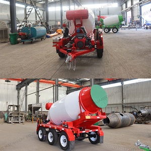 6 mét khối mét bãi 45hp bê tông trống trộn Máy xi măng trộn bể trộn trống con lăn của máy trộn bê tông xe tải bảo hành - Product Image 5