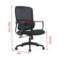Chaise de bureau ergonomique pliable en maille avec roulettes silencieuses et réglage en hauteur pour salle de formation et bureau